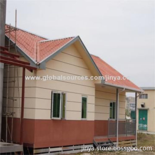 Steel Villa, Eco-friendly, Safety and Reliable Light Steel Flexible Structural